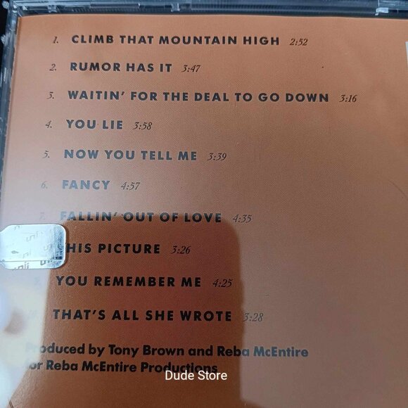Reba McEntire - Rumor Has It - 10 Songs - 1990 CD - Picture 4 of 4